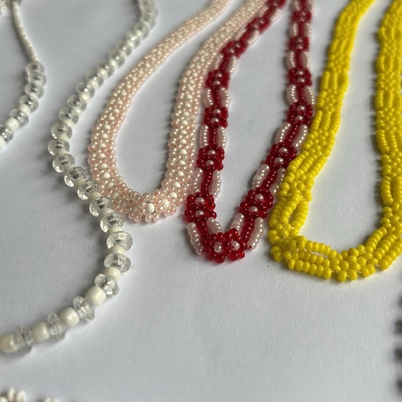 Y2K bundle necklaces/chokers the flowers one✨ - Picture 2 of 7